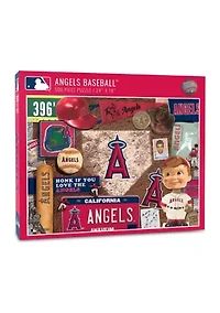 YouTheFan MLB Los Angeles Angels Retro Series 500pc Puzzle