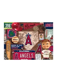 YouTheFan MLB Los Angeles Angels Retro Series 500pc Puzzle