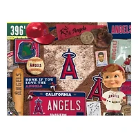 YouTheFan MLB Los Angeles Angels Retro Series 500pc Puzzle