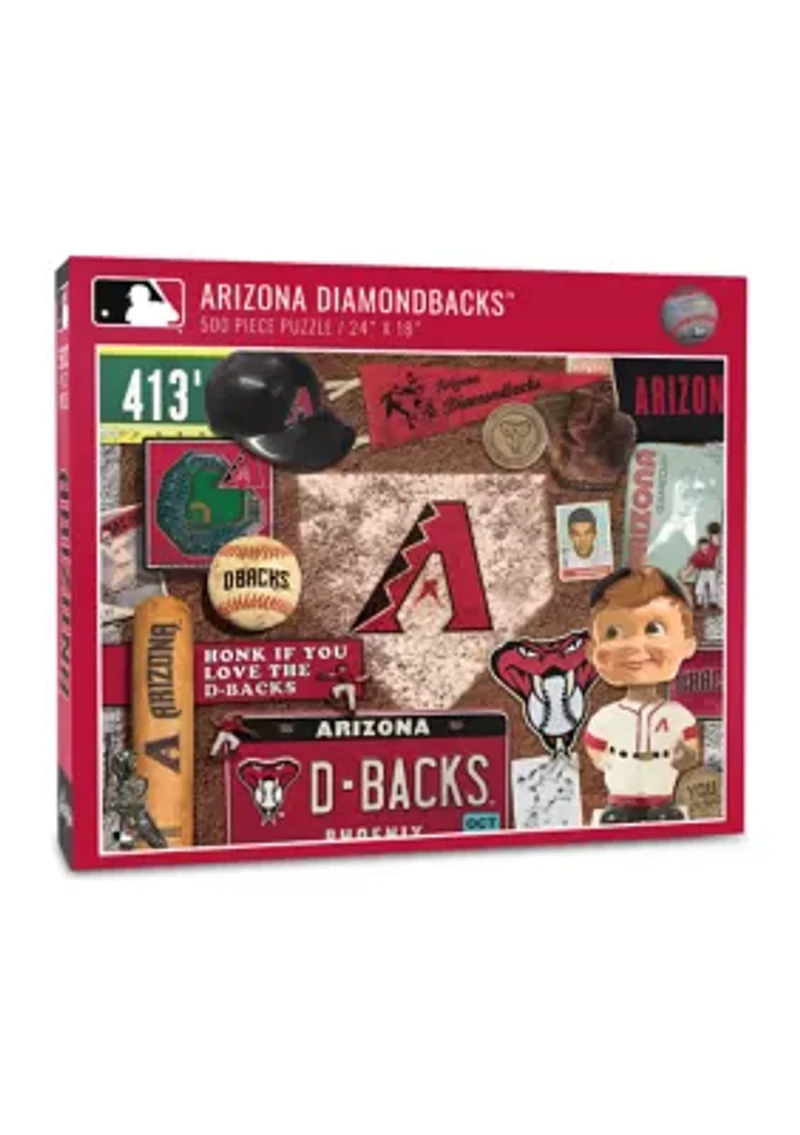 YouTheFan MLB Arizona Diamondbacks Retro Series 500pc Puzzle