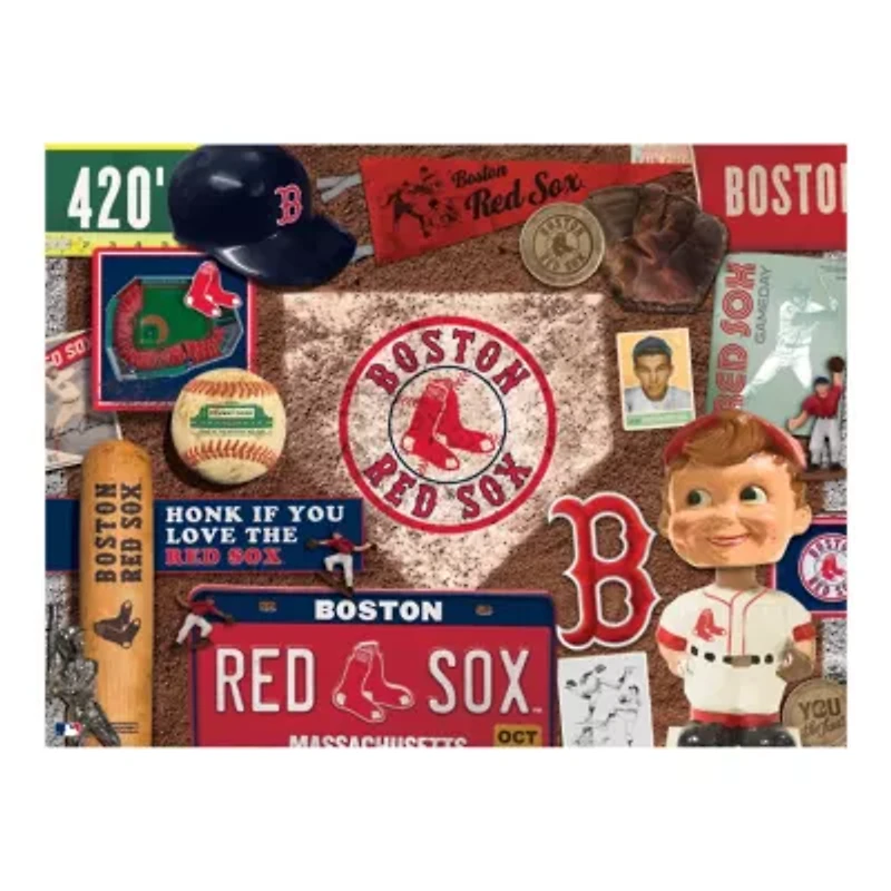 YouTheFan MLB Boston Red Sox Retro Series 500pc Puzzle