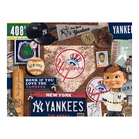YouTheFan MLB New York Yankees Retro Series 500pc Puzzle