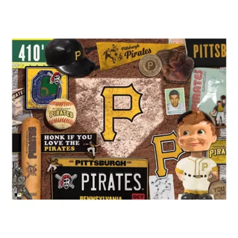 YouTheFan MLB Pittsburgh Pirates Retro Series 500pc Puzzle