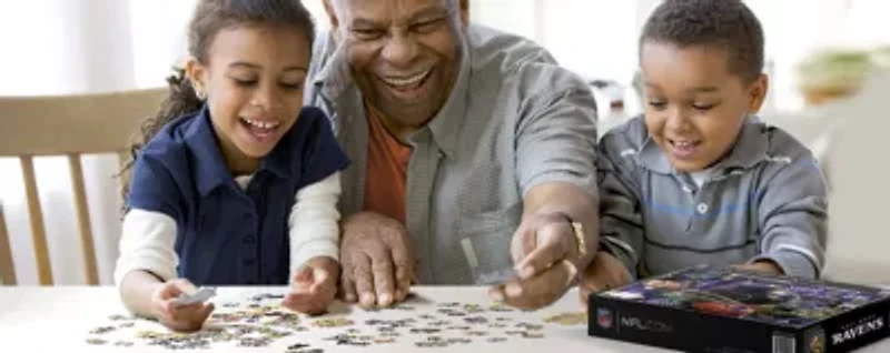 YouTheFan NFL Baltimore Ravens Retro Series 500pc Puzzle