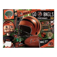 YouTheFan NFL Cincinnati Bengals Retro Series 500pc Puzzle