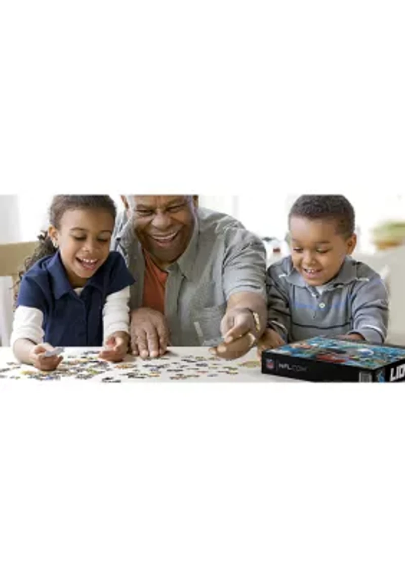 YouTheFan NFL Detroit Lions Retro Series 500pc Puzzle