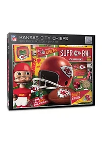 YouTheFan NFL Kansas City Chiefs Retro Series 500pc Puzzle