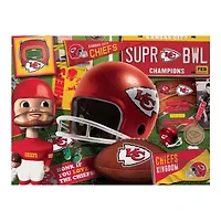 YouTheFan NFL Kansas City Chiefs Retro Series 500pc Puzzle