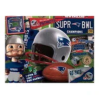 YouTheFan NFL New England Patriots Retro Series 500pc Puzzle