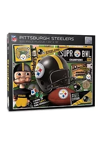 YouTheFan NFL Pittsburgh Steelers Retro Series 500pc Puzzle