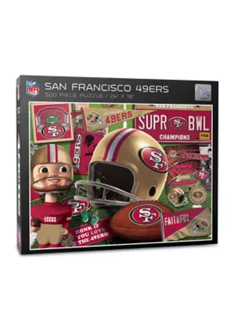 YouTheFan NFL San Francisco 49ers Retro Series 500pc Puzzle