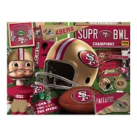 YouTheFan NFL San Francisco 49ers Retro Series 500pc Puzzle