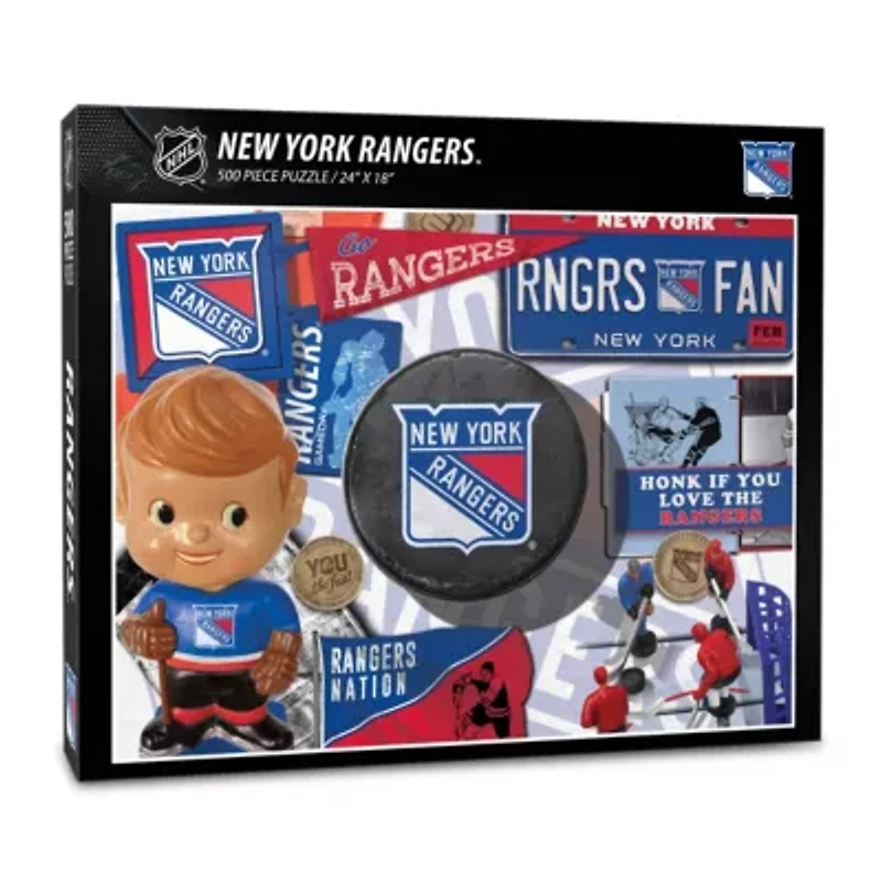 YouTheFan NHL New York Rangers Retro Series 500pc Puzzle