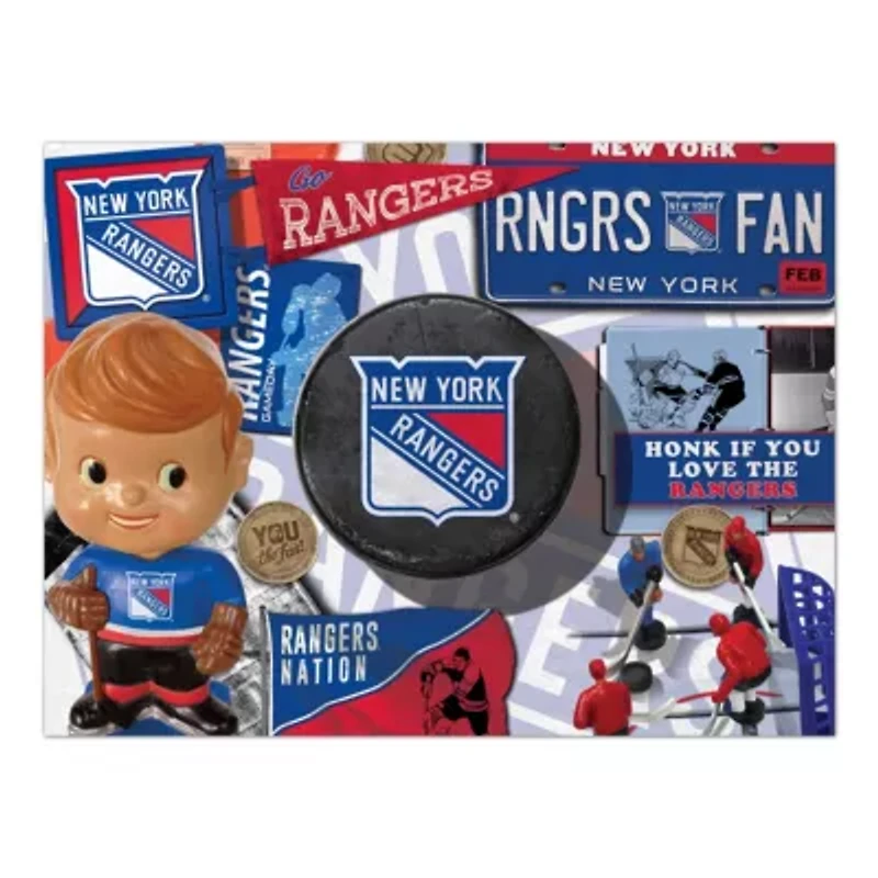 YouTheFan NHL New York Rangers Retro Series 500pc Puzzle