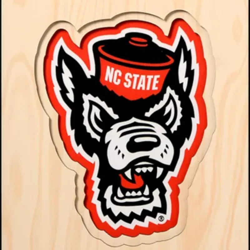 YouTheFan NCAA NC State Wolfpack 3D Stadium 8x32 Banner  - Carter-Finley Stadium