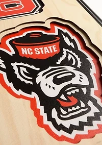 YouTheFan NCAA NC State Wolfpack 3D Stadium 8x32 Banner  - Carter-Finley Stadium