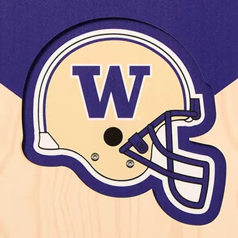 YouTheFan NCAA Washington Huskies 3D Stadium 8x32 Banner - Husky Stadium