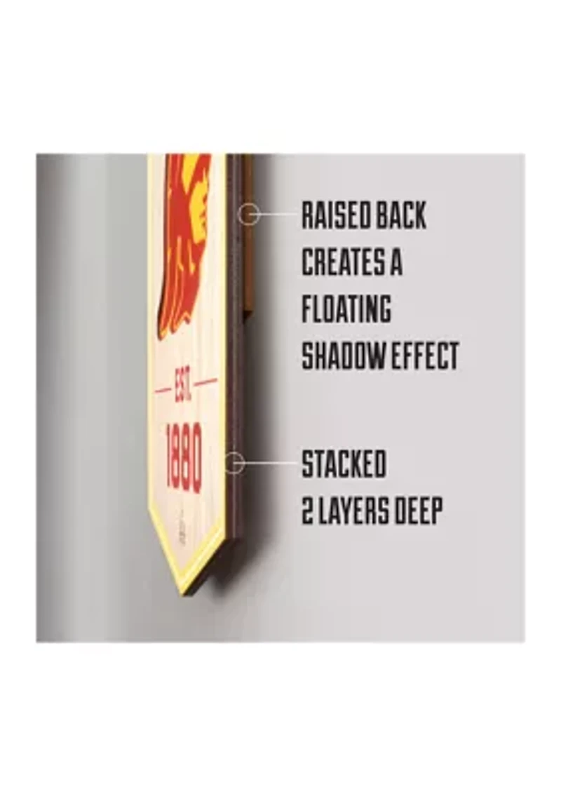 YouTheFan NCAA Missouri Tigers 3D Stadium 6x19 Banner - Faurot Field at Memorial Stadium