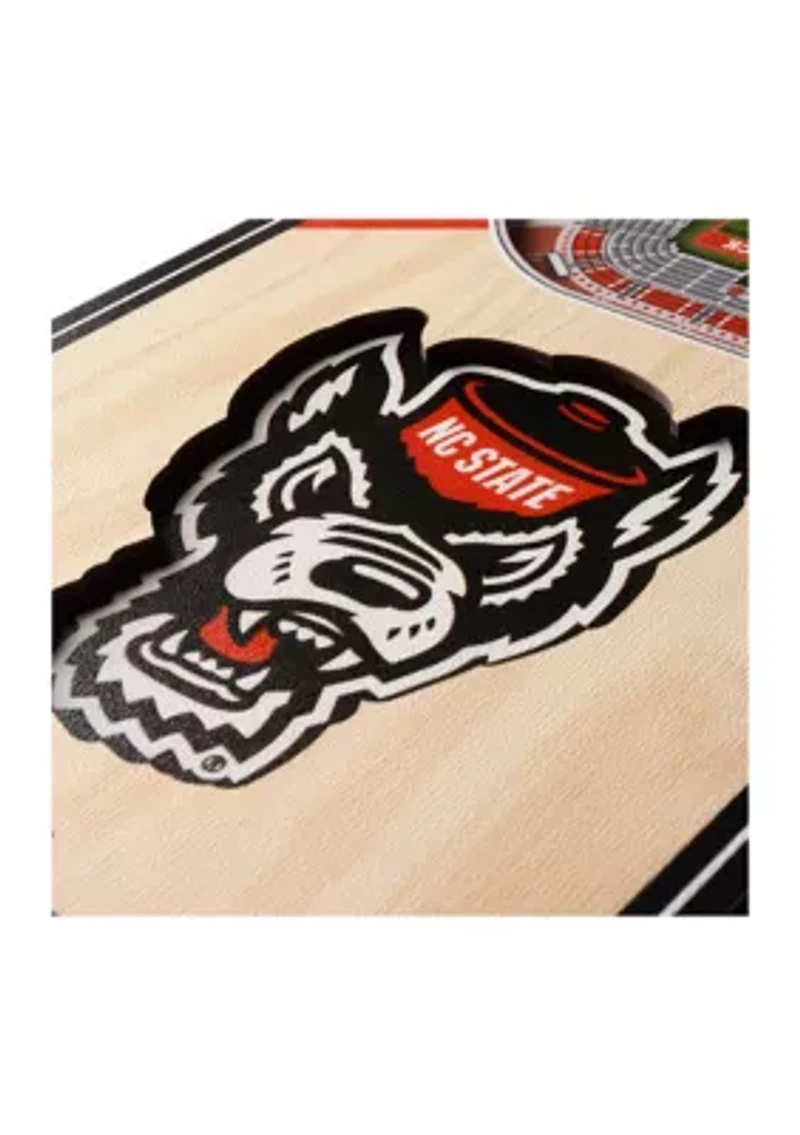 YouTheFan NCAA NC State Wolfpack 3D Stadium 6x19 Banner  - Carter-Finley Stadium