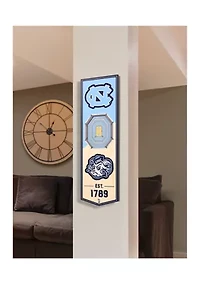 YouTheFan NCAA North Carolina Tar Heels 3D Stadium 6x19 Banner - Dean E. Smith Center