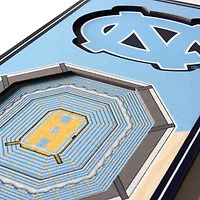 YouTheFan NCAA North Carolina Tar Heels 3D Stadium 6x19 Banner - Dean E. Smith Center