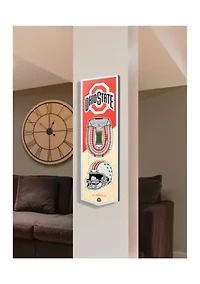 YouTheFan NCAA Ohio State Buckeyes 3D Stadium 6x19 Banner - Ohio Stadium