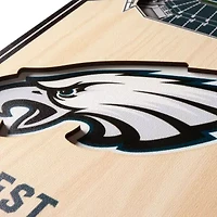 YouTheFan NFL Philadelphia Eagles 3D Stadium 6x19 Banner - Lincoln Financial Field