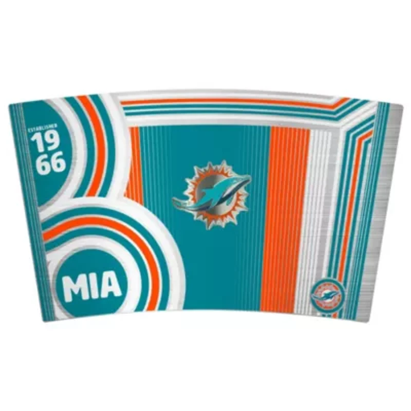 NFL Miami Dolphins 18oz Cool Vibes Roadie Tumbler