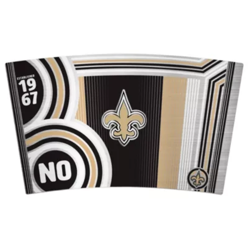 NFL New Orleans Saints 18oz Cool Vibes Roadie Tumbler