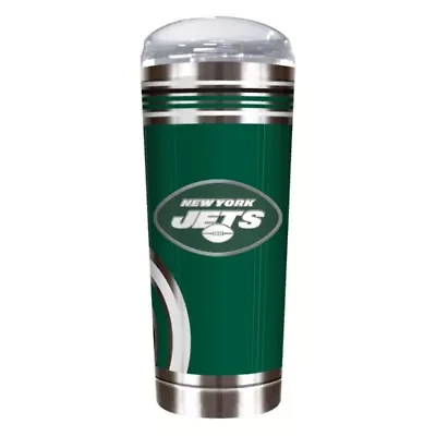 NFL New York Jets 18oz Cool Vibes Roadie Tumbler