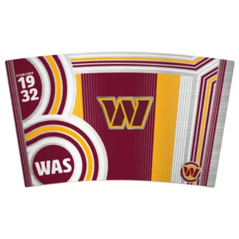 NFL Washington Commanders 18oz Cool Vibes Roadie Tumbler