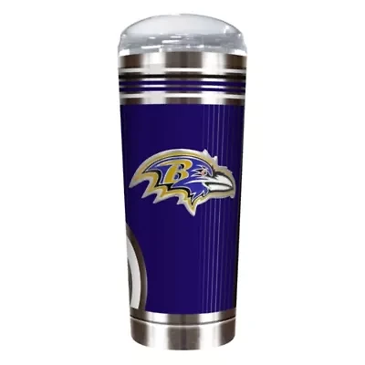 NFL Baltimore Ravens 18oz Cool Vibes Roadie Tumbler