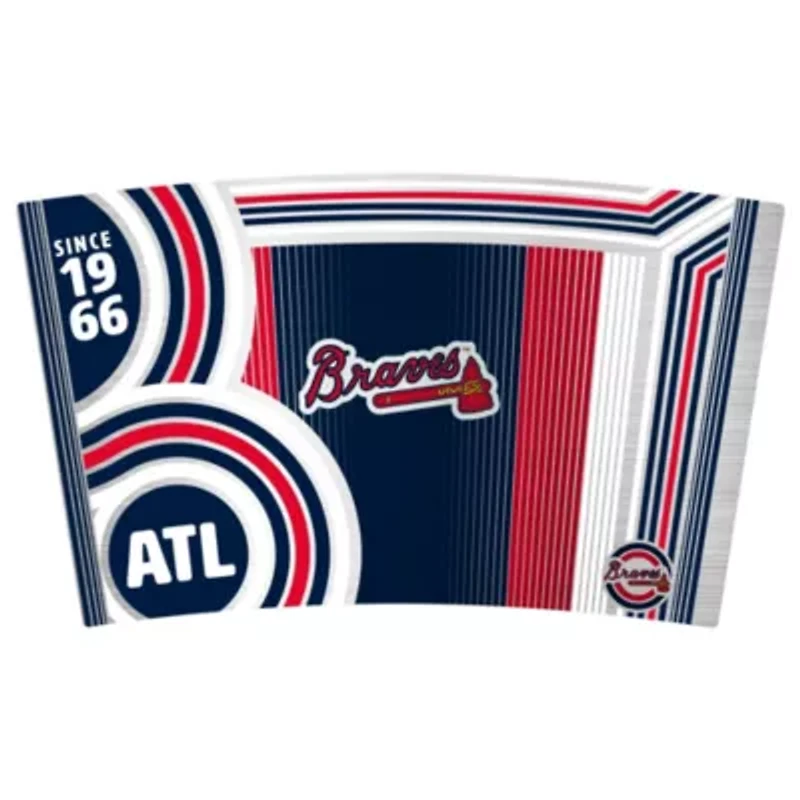 MLB Atlanta Braves 18oz Cool Vibes Roadie Tumbler