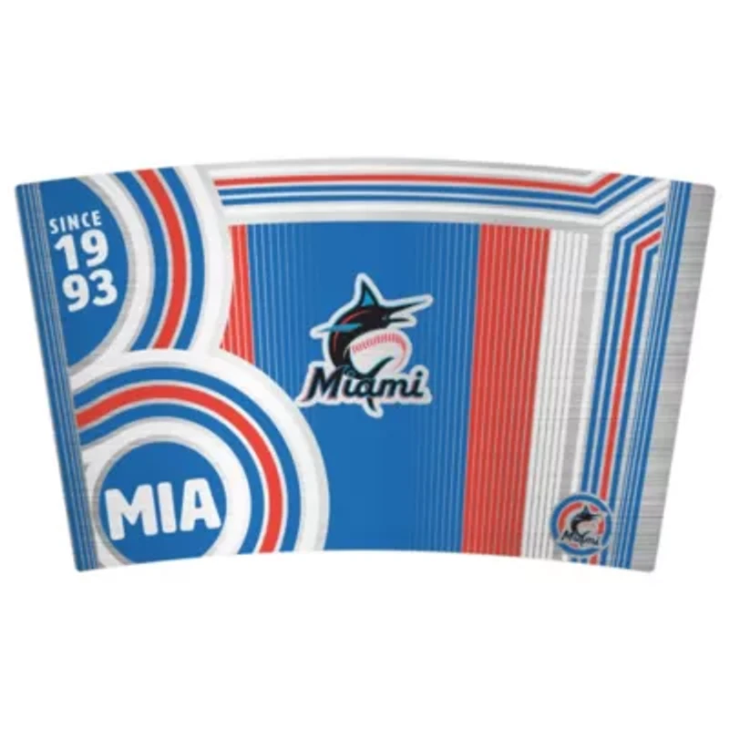 MLB Miami Marlins 18oz Cool Vibes Roadie Tumbler