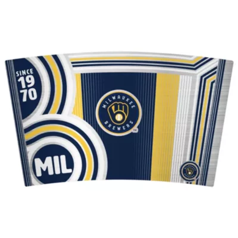 MLB Milwaukee Brewers 18oz Cool Vibes Roadie Tumbler
