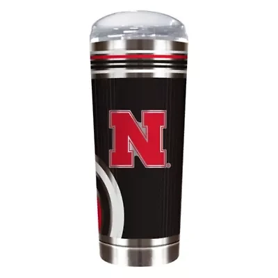 NCAA Nebraska Cornhuskers 18oz Cool Vibes Roadie Tumbler