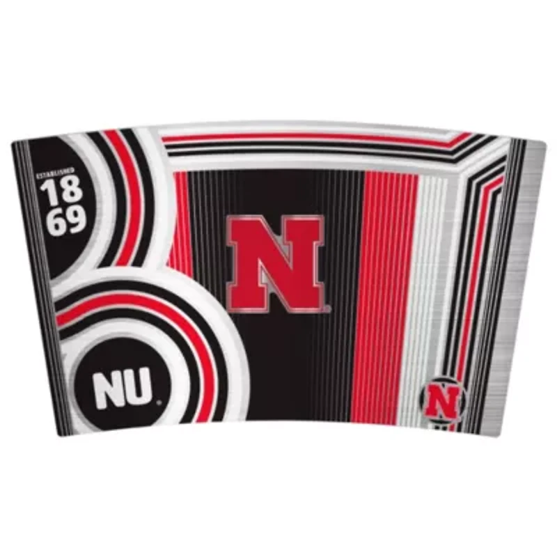NCAA Nebraska Cornhuskers 18oz Cool Vibes Roadie Tumbler