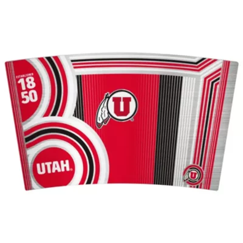 NCAA Utah Utes 18oz Cool Vibes Roadie Tumbler