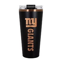 NFL New York Giants 32oz Black and Copper Big Slim Travel Tumbler