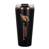 NFL Arizona Cardinals 32oz Black and Copper Big Slim Travel Tumbler