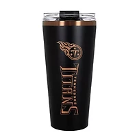 NFL Tennessee Titans 32oz Black and Copper Big Slim Travel Tumbler