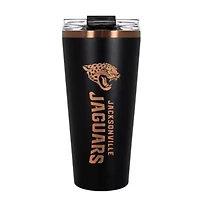 NFL Jacksonville Jaguars 32oz Black and Copper Big Slim Travel Tumbler