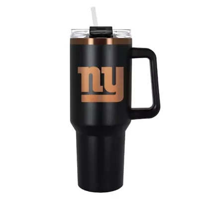 NFL New York Giants 40oz Black and Crème Colossus Travel Mug