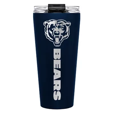 NFL Chicago Bears 32oz Team Color Big Slim Travel Tumbler