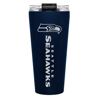 NFL Seattle Seahawks 32oz Team Color Big Slim Travel Tumbler
