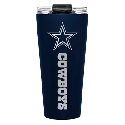 NFL Dallas Cowboys 32oz Team Color Big Slim Travel Tumbler