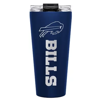 NFL Buffalo Bills 32oz Team Color Big Slim Travel Tumbler