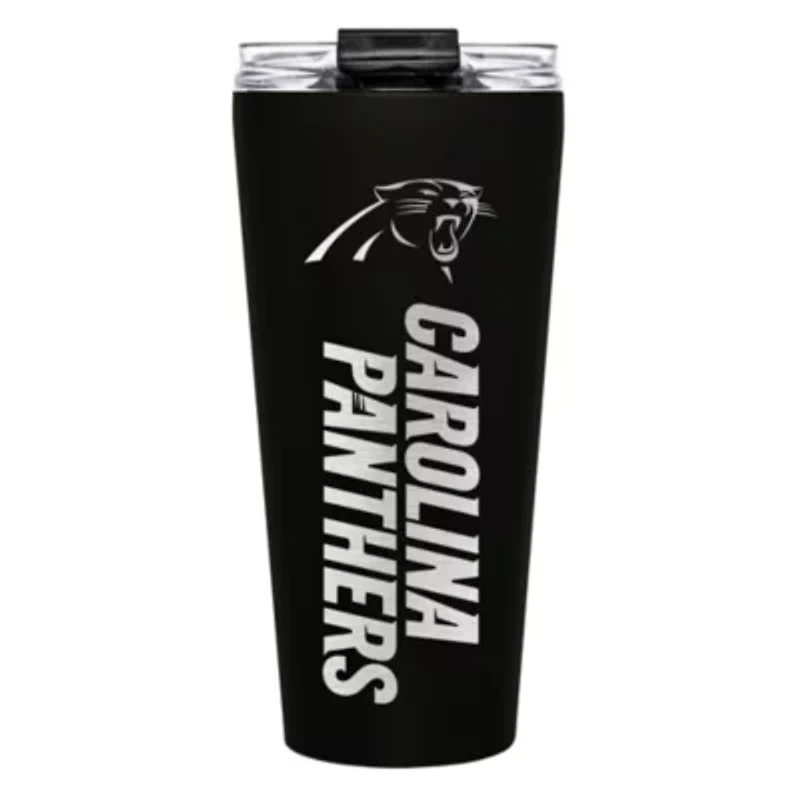 NFL Carolina Panthers 32oz Team Color Big Slim Travel Tumbler