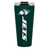 NFL New York Jets 32oz Team Color Big Slim Travel Tumbler