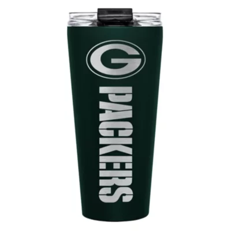 NFL Green Bay Packers 32oz Team Color Big Slim Travel Tumbler